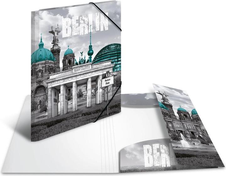 Immagine prodotto HERMA Cartella a banda elastica Berlin A4, multicolore (A4, 1 x)