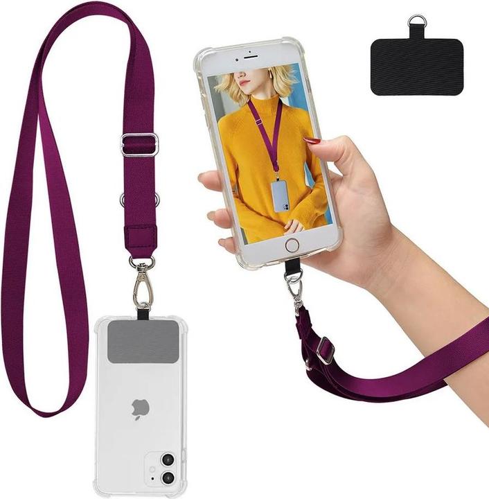 Produktbild PhoneLook Universal Halsband Adapter für Smartphone-Hüllen, Schlüsselanhänger, Kameras und mehr t