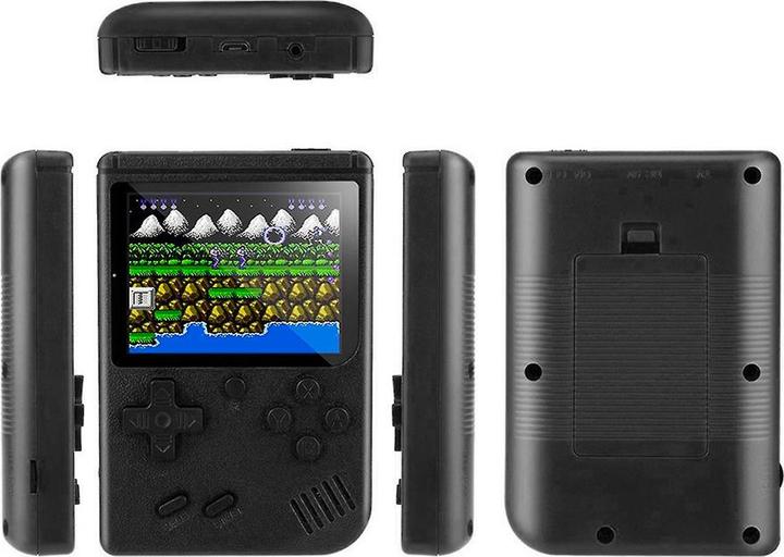Actual product image VR Shinecon Handheld retro console with 400 games