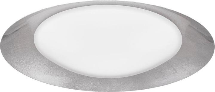 Produktbild Nova Luce ZANO LED Deckenleuchte Blattsilber 28W Warmweiss 10x50cm dimmbar 9053822