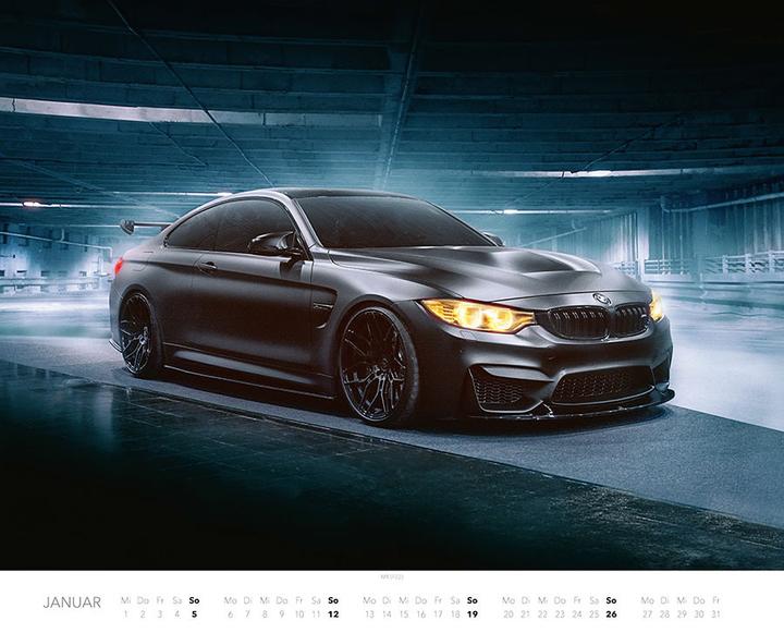 Actual product image Fascination BMW M Calendar 2025 (No binding, German)
