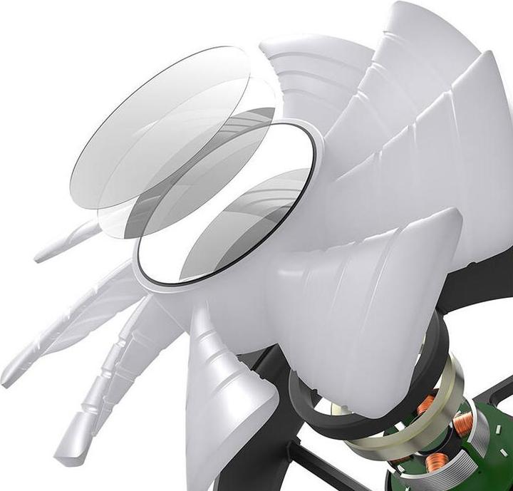 Image du produit Darkflash Tech INF8 ARGB Computer fan set 3in1 120x120 (white) (120 mm, 1 x)