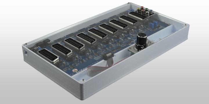 Taxon Tools Scart Switch White (Video Switch)