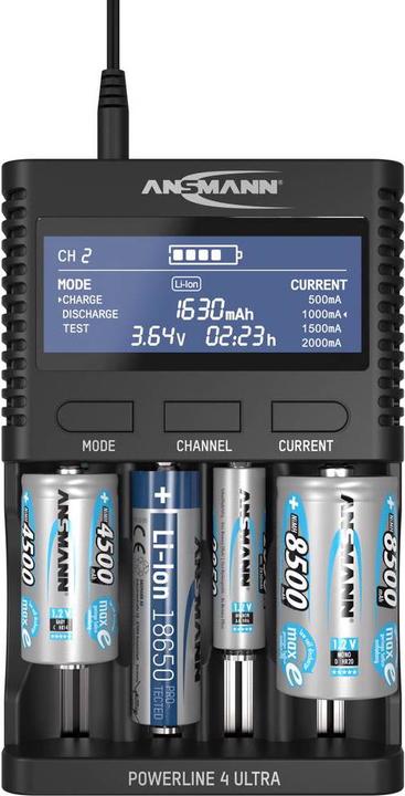 Actual product image Ansmann Powerline 4 Ultra (1 pcs., Chargers without battery)