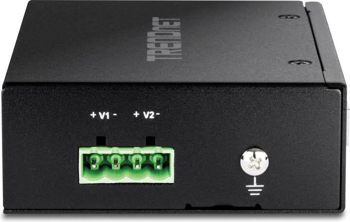 Actual product image Trendnet TI-BF22SFP Media Converter 2-Port Industrial SFP to Gigabit PoE++