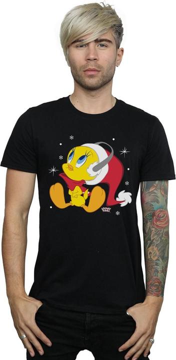 Image du produit Looney Tunes - T-shirt CHRISTMAS TWEETY - Homme (M)