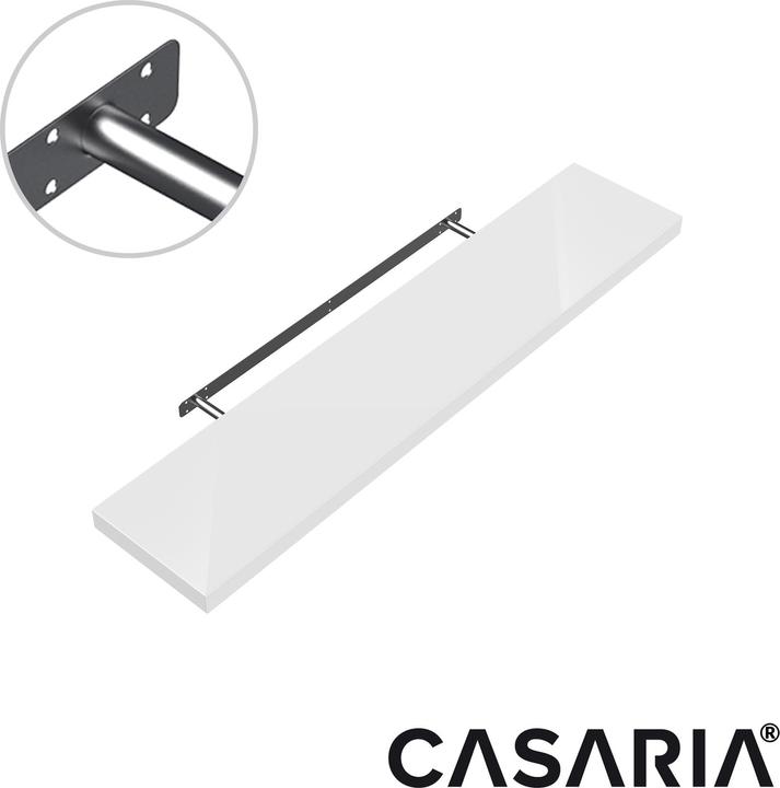 Produktbild Casaria Wandregal (110 x 23 x 3.8 cm)