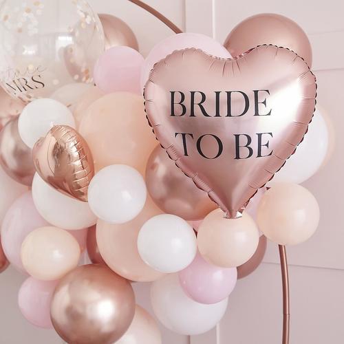 Actual product image Ginger Ray Ark from balloons - Bride to be