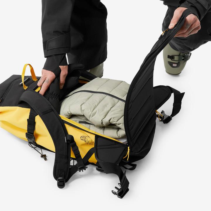 Image du produit Wedze Roll Top Strong Freeride 30 L Ski/Snowboard Backpack - Black (30 l)