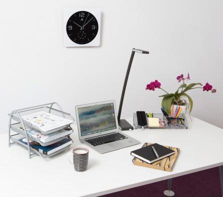 Actual product image Alba Letter tray MESHTRAY3 M, DIN A4, wire metal, grey 3 trays, suitable for formats up to 240 x 320 mm (A4)
