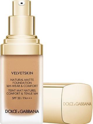 Actual product image Dolce & Gabbana Dolce&Gabbana Velvetskin Natural Matte Foundation - CINNAMON 355, SPF 30, 30 ml