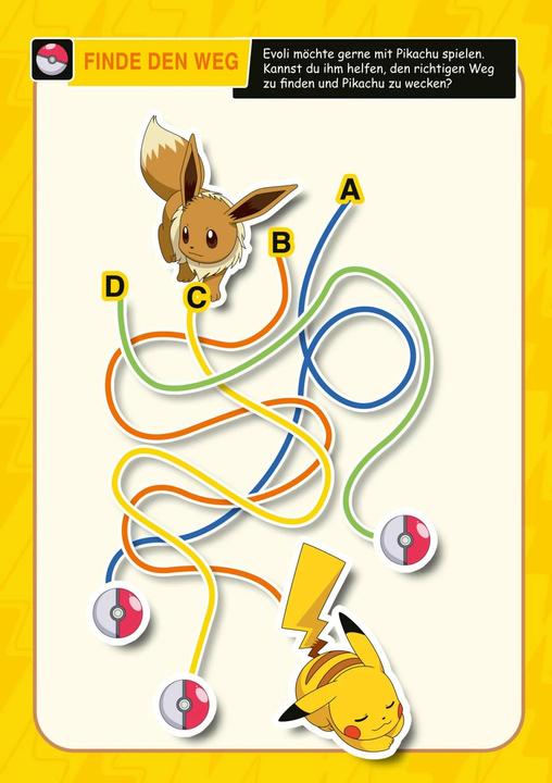 Image du produit Pokémon: Mein toller Mal- und Rätselblock