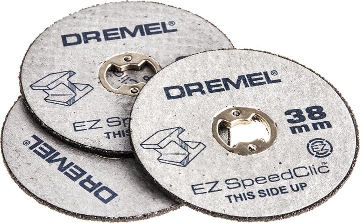 Actual product image Dremel EZ SpeedClic metal cutting discs Ø 38.0 mm (12 pieces)