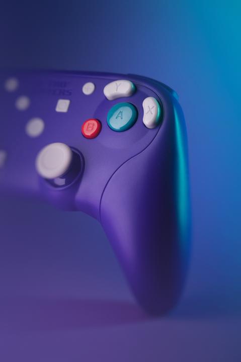 Actual product image Retro Fighters Retro-Fighters - BattlerGC 2.4G Controller - Purple (PC, DSi XL)