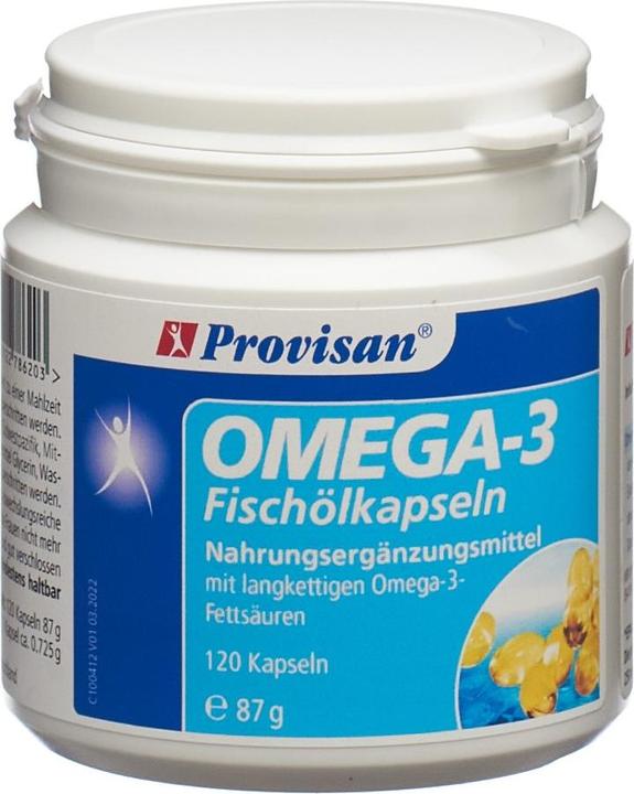 Provisan Omega 3 Fischöl Kaps (120 Stück, Kapseln, 115 g)