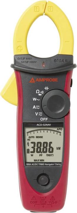 Produktbild Beha Amprobe Hand-Multimeter, Stromzange di (CAT IV 600V, CAT III 1000V)