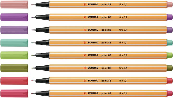 Actual product image STABILO Point 88 (Sorted, 8 x)
