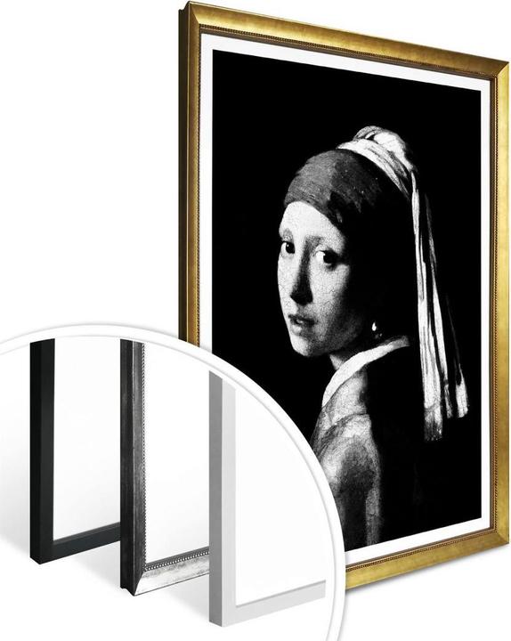 Image du produit Trenddeko Vermeer - La fille à la boucle d'oreille perle (40 x 50 cm)