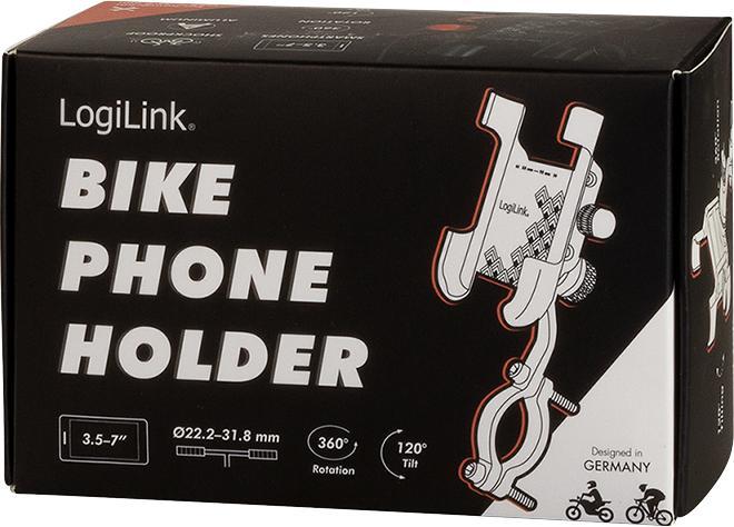 Image du produit LogiLink Support vélo pour smartphone, droit, pour smartphones 3,57