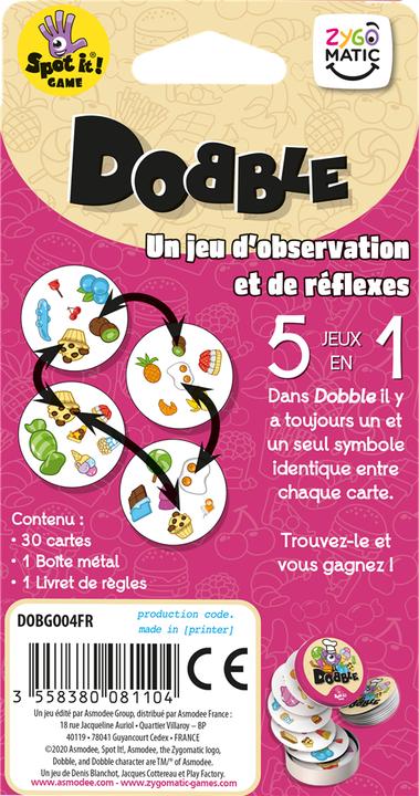 Image du produit Asmodée Dobble Gourmandise Blister (Français)