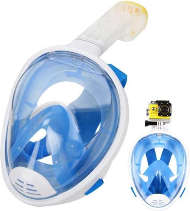 Immagine prodotto Hermex ANKI maschera snorkel L/XL per GoPro Hero 5 / Session / 4 / 3+ / 3 / 2 / 1 / Xiaomi Yi Action Cam (Eroe 3, eroe 5, Eroe 4, Eroe 10, Eroe 3+, Eroe 2)