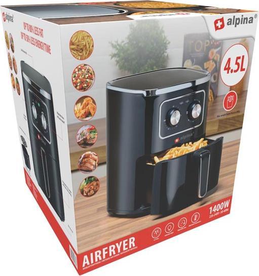 alpina Air Fryer 230V 4.5L 1450W