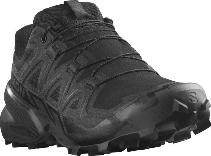 Actual product image Salomon SPEEDCROSS 6 FORCES Black - Black - UK 7 (EU 40 2/3) (40 2/3)
