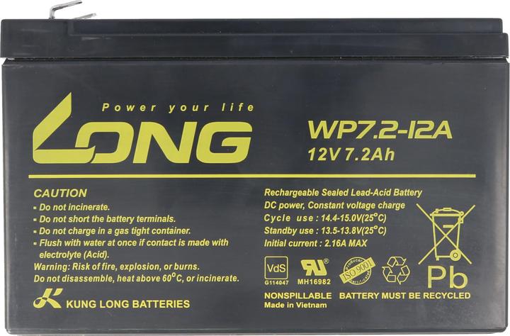 Produktbild Kung Long Akku WP7.2-12A (12 V, 7.20 Ah)