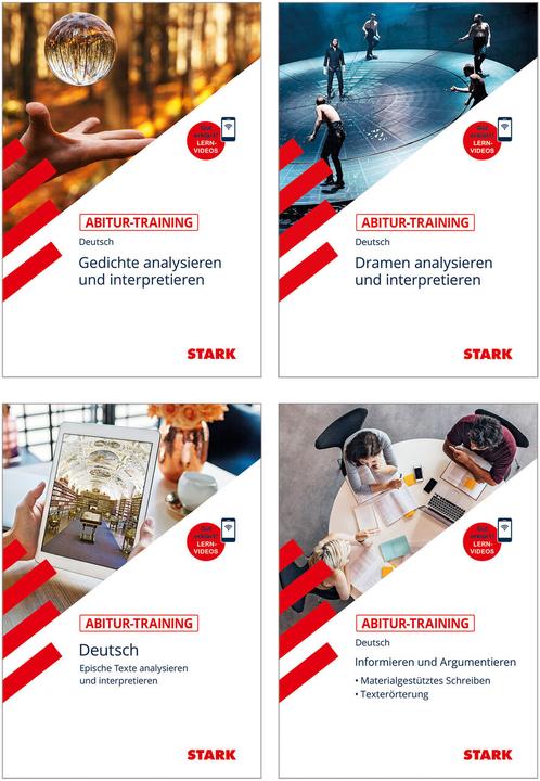 Image du produit Abitur-Training Deutsch - Erörtern und Sachtexte + Lyrik + Epik + Dramen (Allemand, 2021)