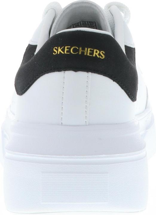 Produktbild Skechers 185060/WBK Cordova Classic-Best Behavior Damen Sneaker Plateau weiss/schwarz (38)