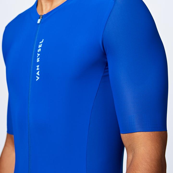 Image du produit Van rysel Maillot de vélo route manches courtes été unisexe - RACER 2 bleu (L)