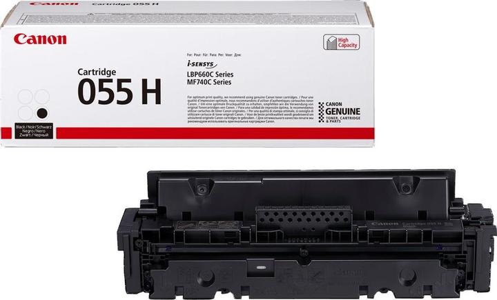 Actual product image Canon 055 H BK (FC)