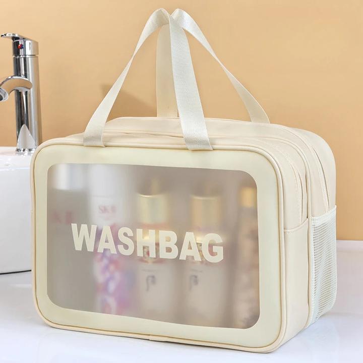 Produktbild Only-Bags.Store Nass-Trocken-Trennung Schminktasche tragbare Kulturtasche Reise Essentials grosse Kapazität