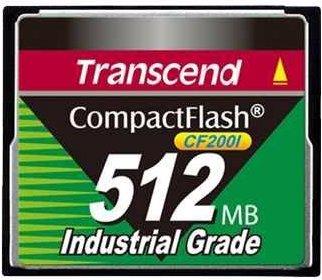 Immagine prodotto Transcend CF200I grado industriale - scheda di memoria flash (0.50 GB, CF)
