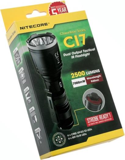 Immagine prodotto Nitecore Camaleonte CI7 (14.82 cm, 2500 lm)