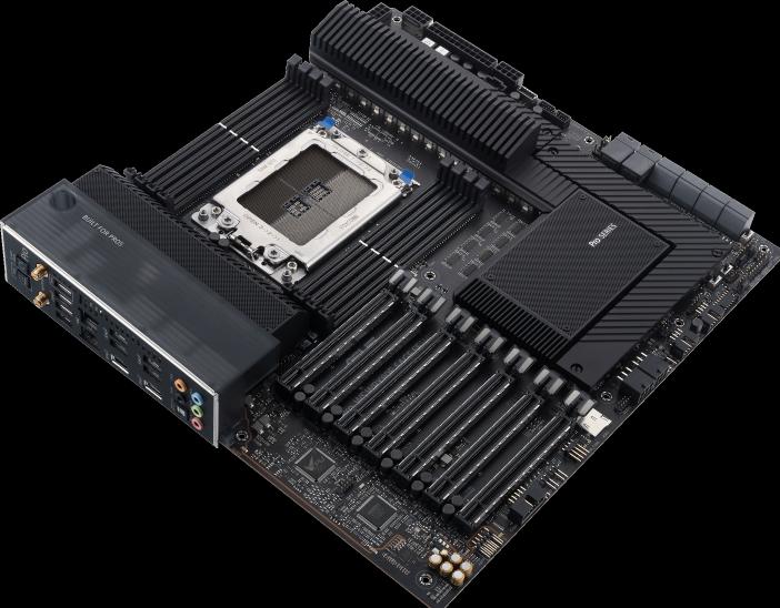 Image du produit ASUS Pro Ws Wrx80e-Sage Se Wifi (sWRX8, AMD WRX80, E-ATX)