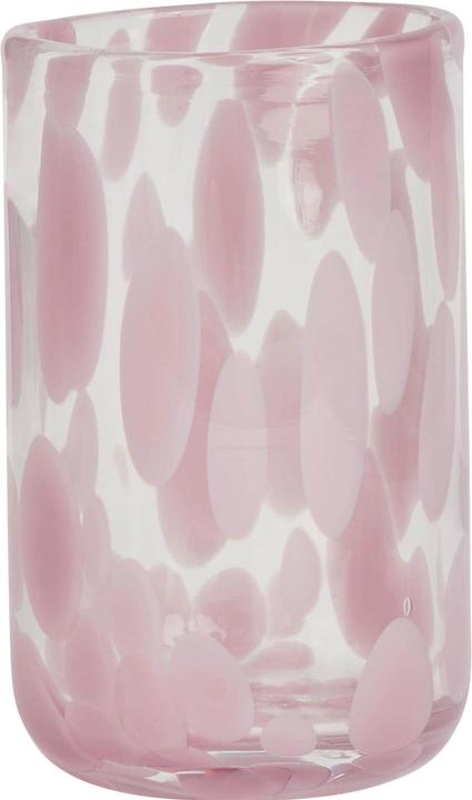 Oyoy Drinking Glass Jali 200 ml, 1 piece, Pink/Transparent (0.20 l, 1 x)