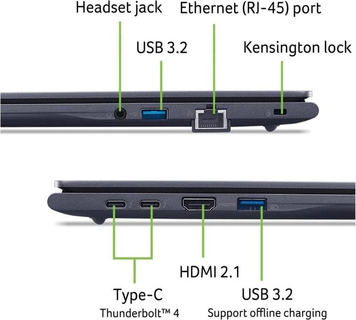 Produktbild Acer TRAVELMATE P4 76U6 U7-255U (15.98", 32 GB, 1024 GB)