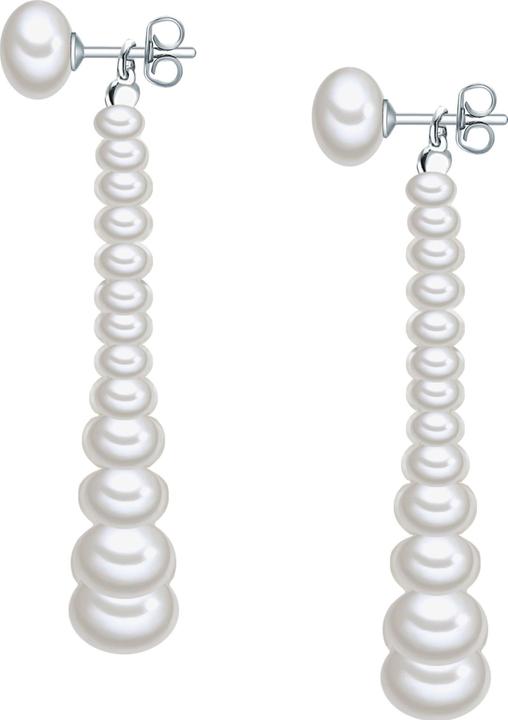 Produktbild Valero Pearls Damen Sterling Silber Süsswasser-Zuchtperlen silber - 24433 (925er Silber)