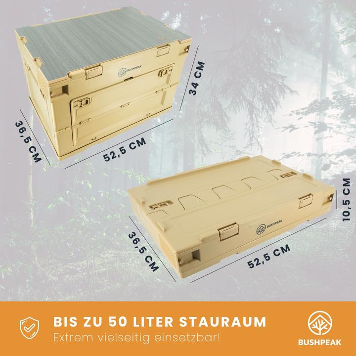 Actual product image Army Shop Foldable storage box - Flexbox 50L (50 l)