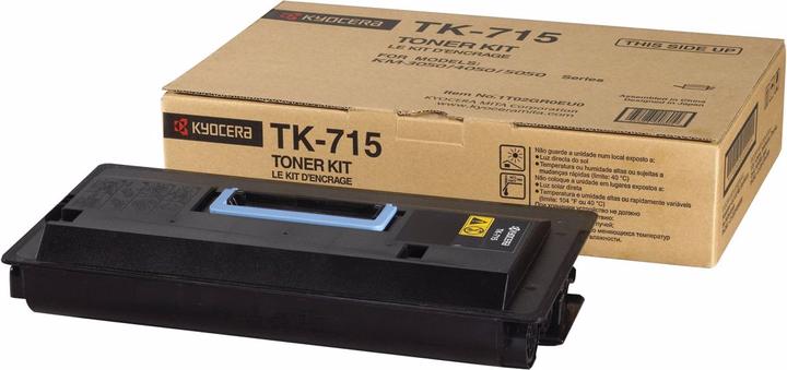 Produktbild Kyocera TK 715 - Schwarz - Original - Tonersatz (BK)
