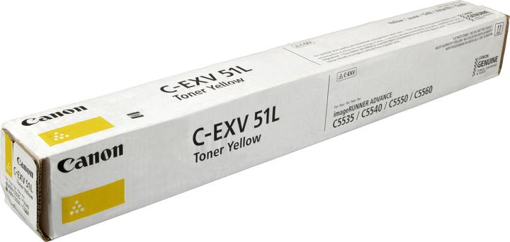 Image du produit Canon C-Exv 51y (Y)