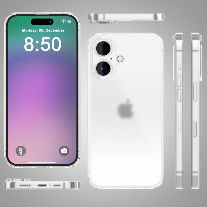 Produktbild Nalia Extrem Dünnes 0,3mm Mattes Hardcase (Apple iPhone 16 Plus)