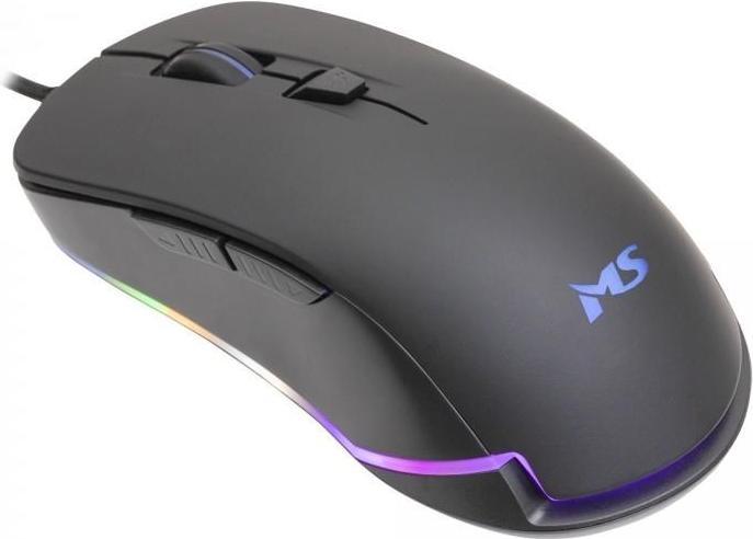 Actual product image MS Industrial Wired gaming mouse Nemesis C305 3200 DPI 6P RGB LED black (Cable)