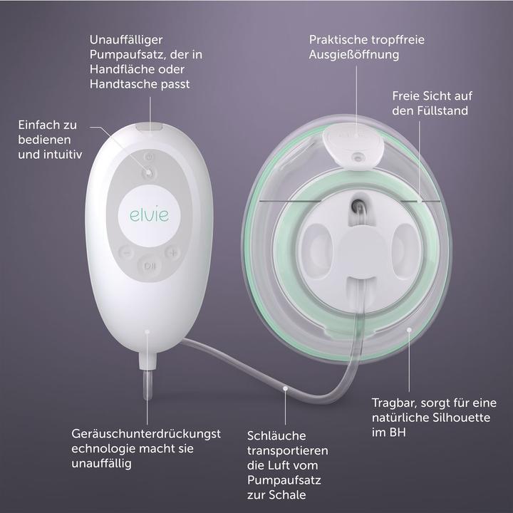 Productafbeelding Elvie Stride 2 - Elektrische Einzelmilchpumpe