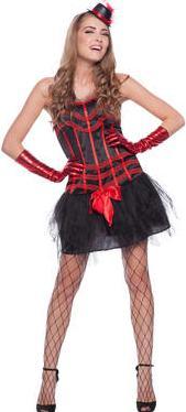 Produktbild Folat Sexy Moulin Rouge Tänzer Kostüm SM (S, M)