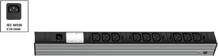 Vertiv Di-Strip Euro Socket System - Steckdosenleiste (Rack - einbaufähig)