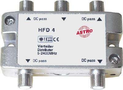 Productafbeelding Astro Verdeler 4-voudig 5-2400 MHz (Verdeler)