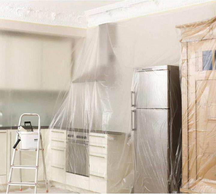 Image du produit tesa Film de masquage EASY COVER Premium pour les travaux de peinture, dérouleur inclus (550 mm)