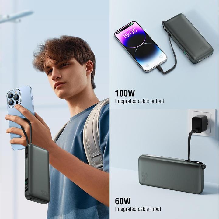 Actual product image 4smarts Powerbank Enterprise (20000 mAh, 130 W, 74 Wh)